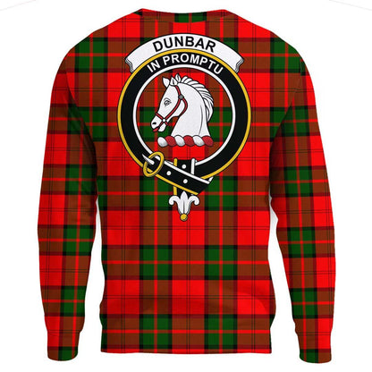 Dunbar Modern Tartan Crest Sweatshirt