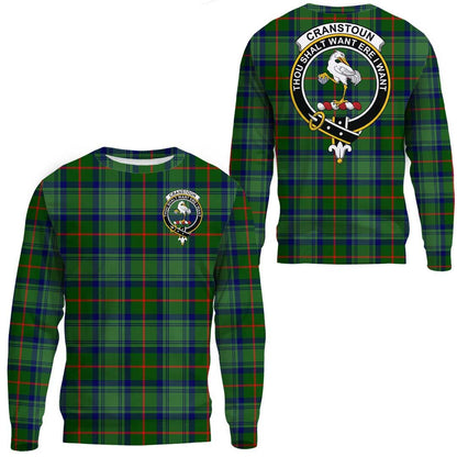 Cranstoun Tartan Crest Sweatshirt