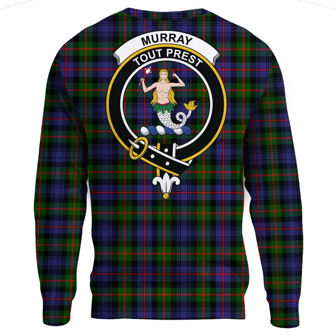 Murray of Atholl Modern Tartan Crest Sweatshirt