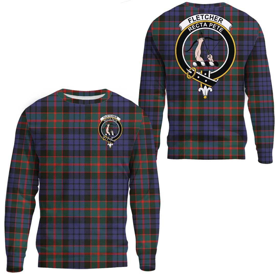 Fletcher of Dunans Tartan Crest Sweatshirt