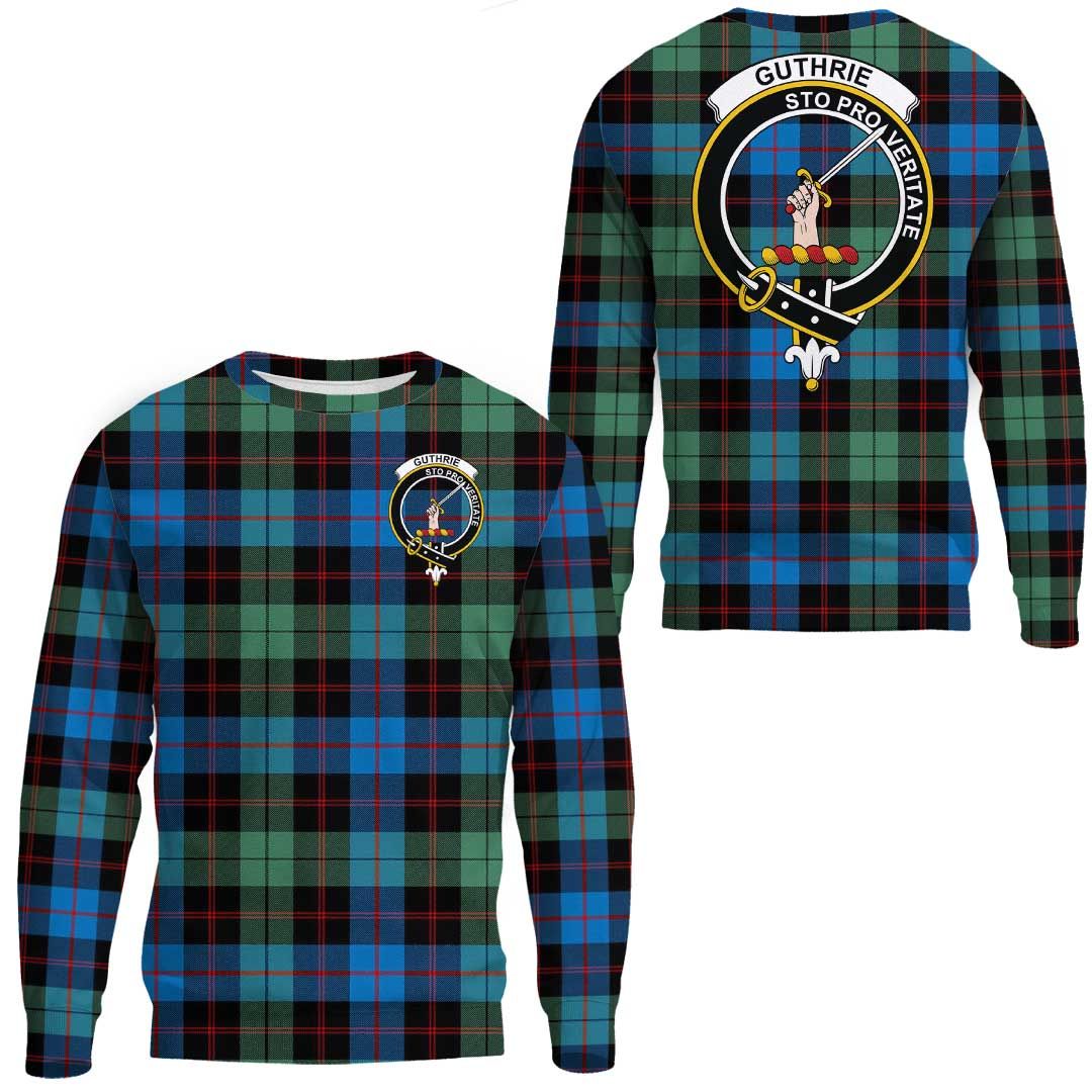 Guthrie Ancient Tartan Crest Sweatshirt