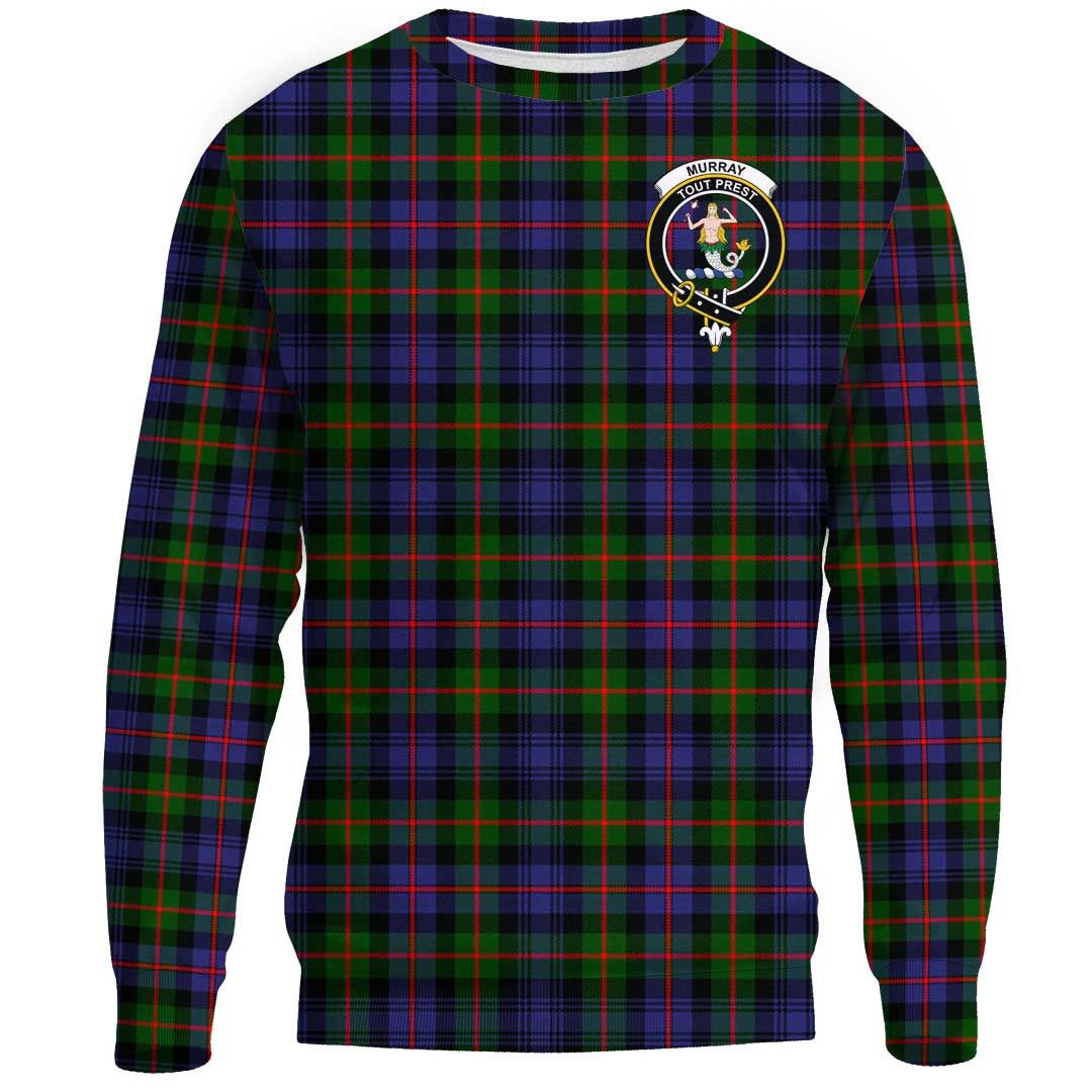 Murray of Atholl Modern Tartan Crest Sweatshirt