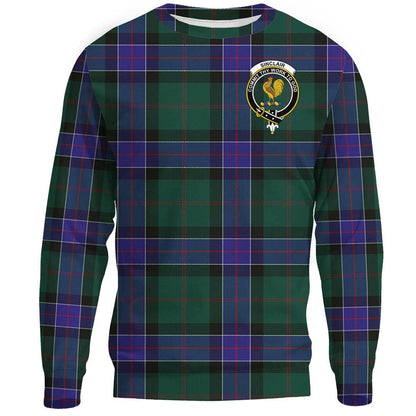 Sinclair Hunting Modern Tartan Crest Sweatshirt