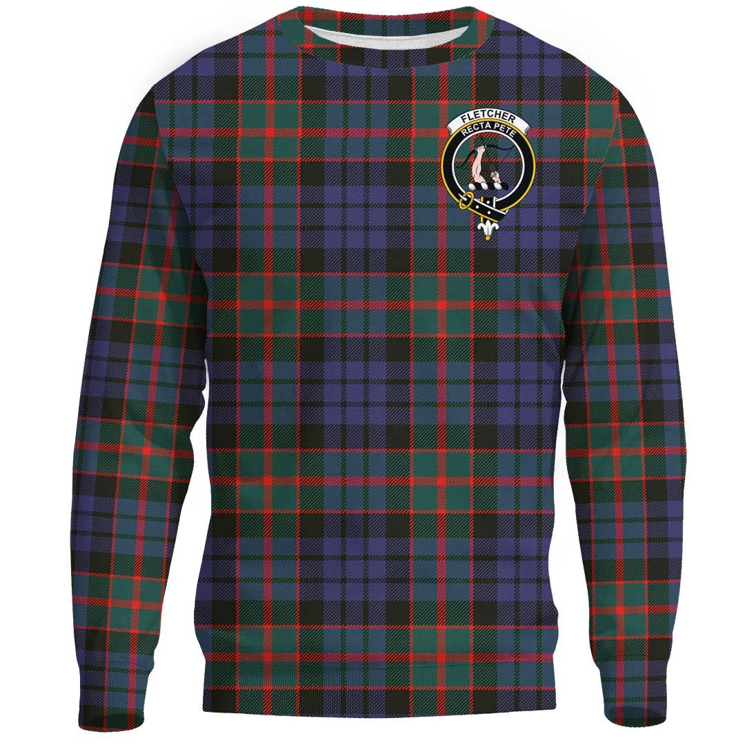 Fletcher of Dunans Tartan Crest Sweatshirt