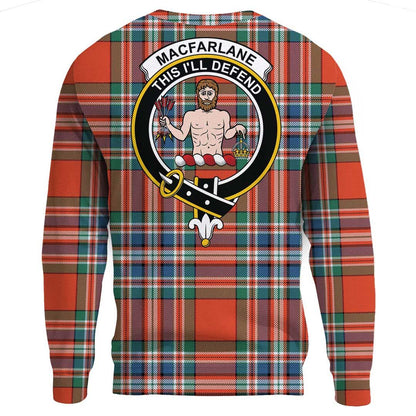 MacFarlane Ancient Tartan Crest Sweatshirt