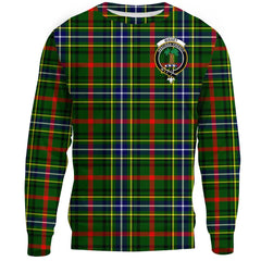 Bisset Tartan Crest Sweatshirt
