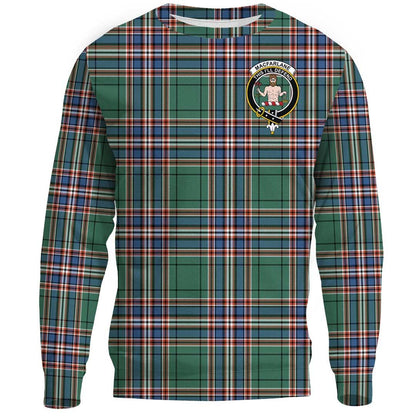 MacFarlane Hunting Ancient Tartan Crest Sweatshirt