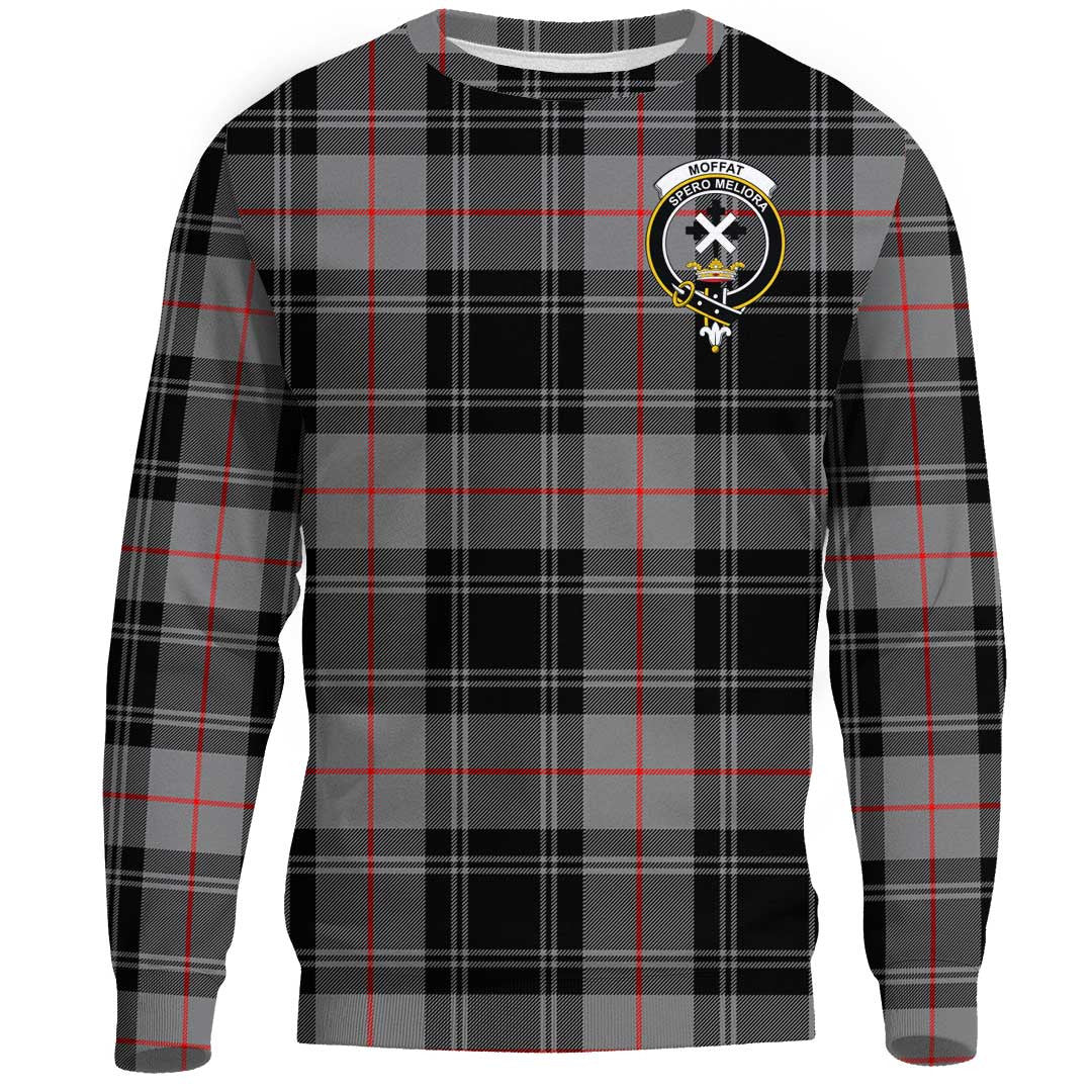 Moffat Modern Tartan Crest Sweatshirt
