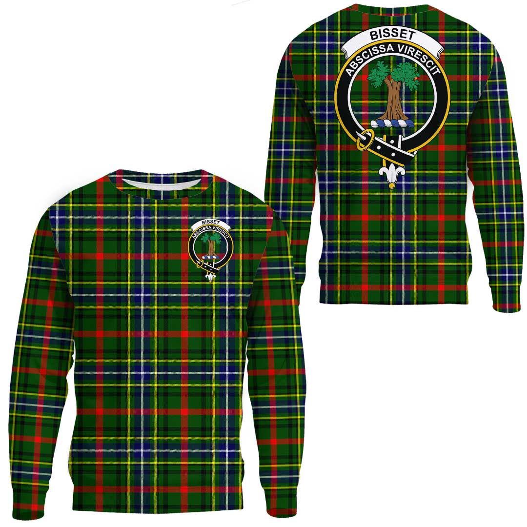 Bisset Tartan Crest Sweatshirt