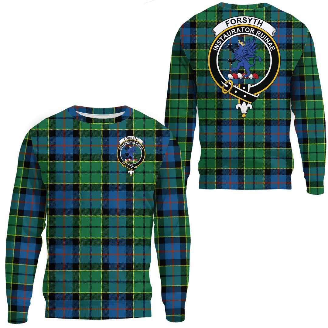 Forsyth Ancient Tartan Crest Sweatshirt