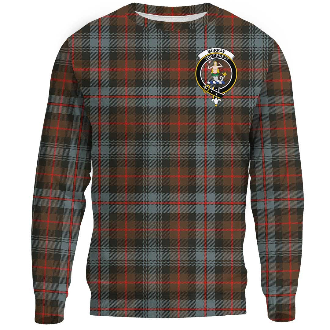 Murray of Atholl Weathered Tartan Crest Sweatshirt