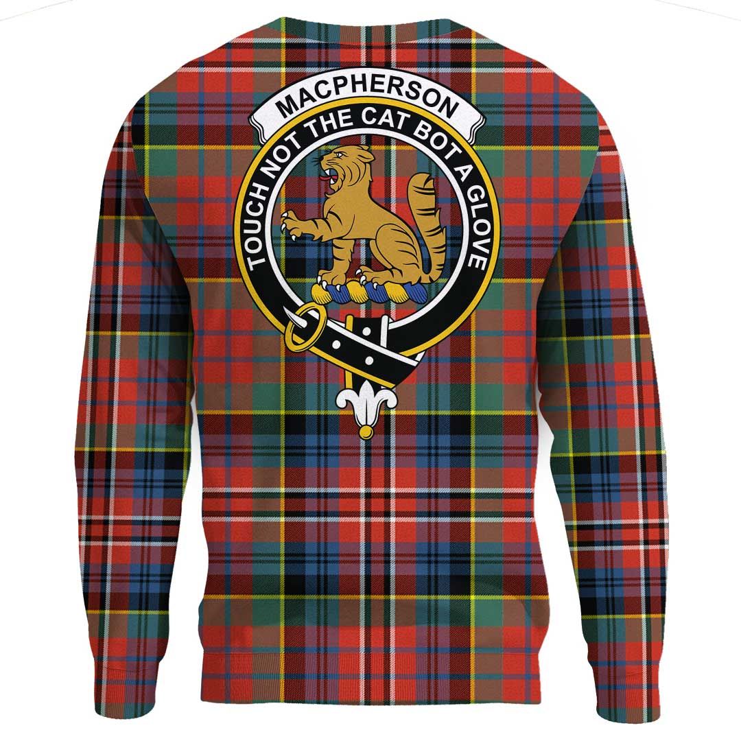 MacPherson Ancient Tartan Crest Sweatshirt