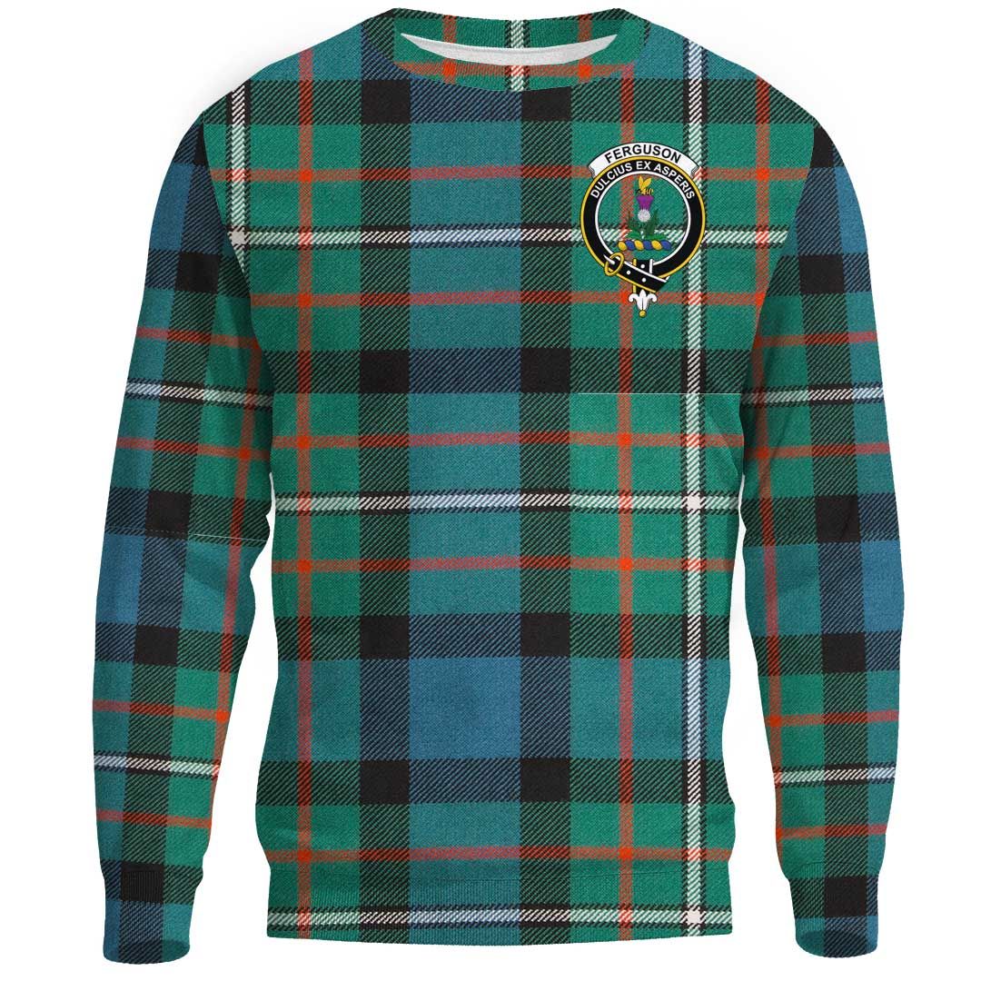 FERGUSON ANCIENT Tartan Crest Sweatshirt