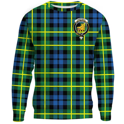 Campbell of Breadalbane Ancient Tartan Crest Sweatshirt