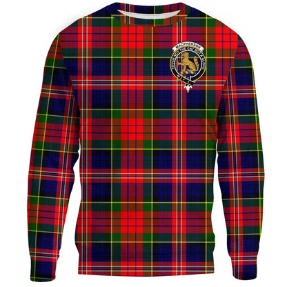 MacPherson Modern Tartan Crest Sweatshirt