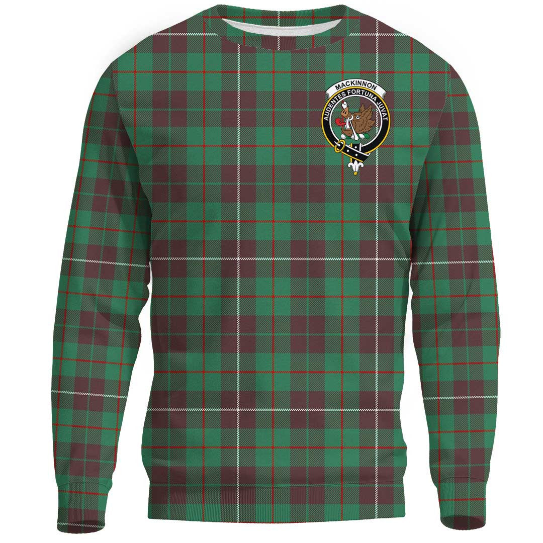 MacKinnon Hunting Ancient Tartan Crest Sweatshirt