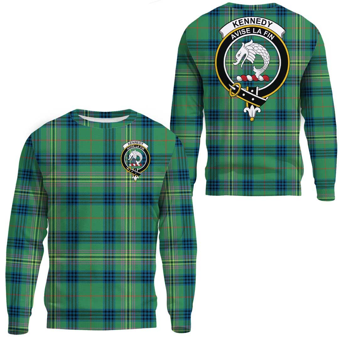 Kennedy Ancient Tartan Crest Sweatshirt