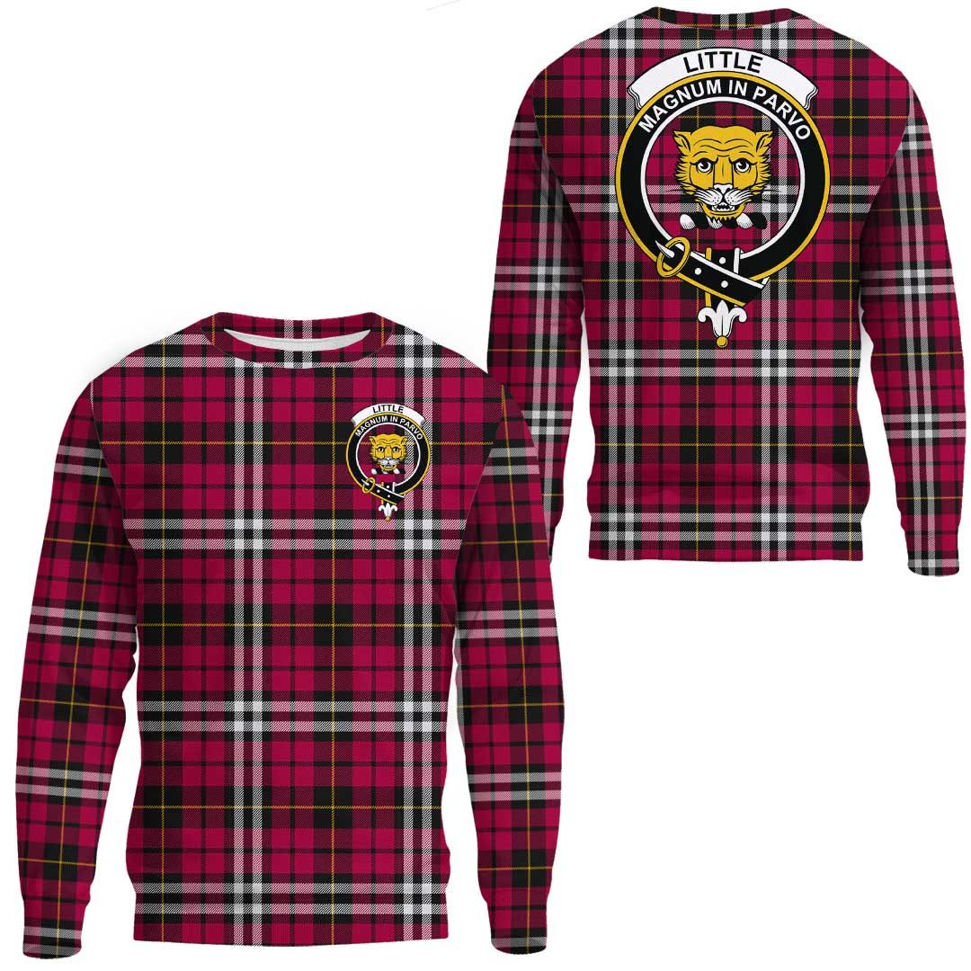 Little Tartan Crest Sweatshirt