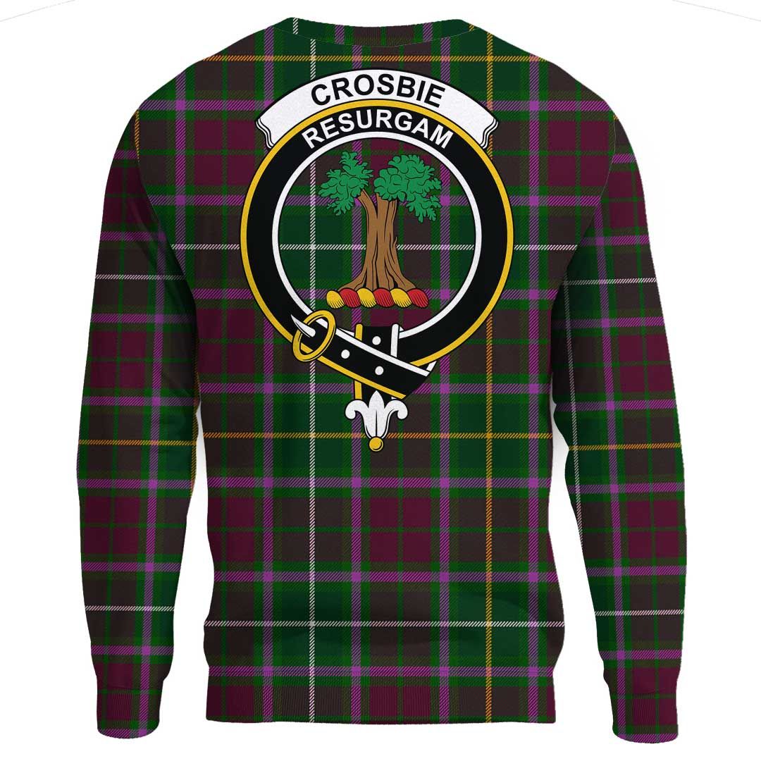 Crosbie Tartan Crest Sweatshirt