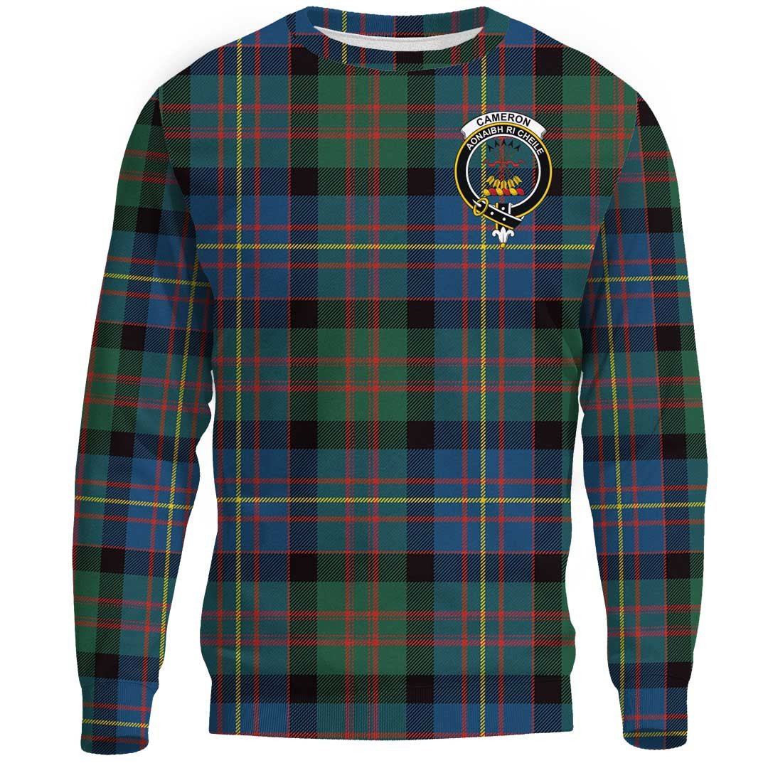 Cameron of Erracht Ancient Tartan Crest Sweatshirt