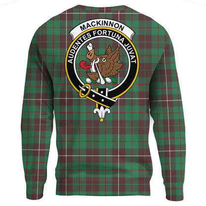 MacKinnon Hunting Ancient Tartan Crest Sweatshirt