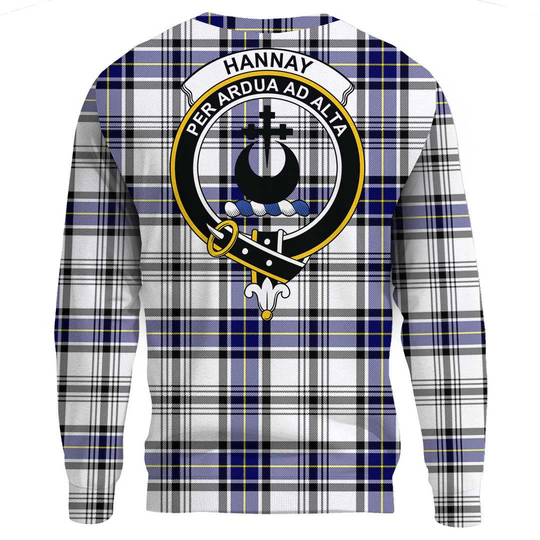 Hannay Modern Tartan Crest Sweatshirt