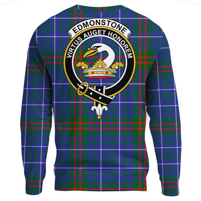 Edmonstone Tartan Crest Sweatshirt