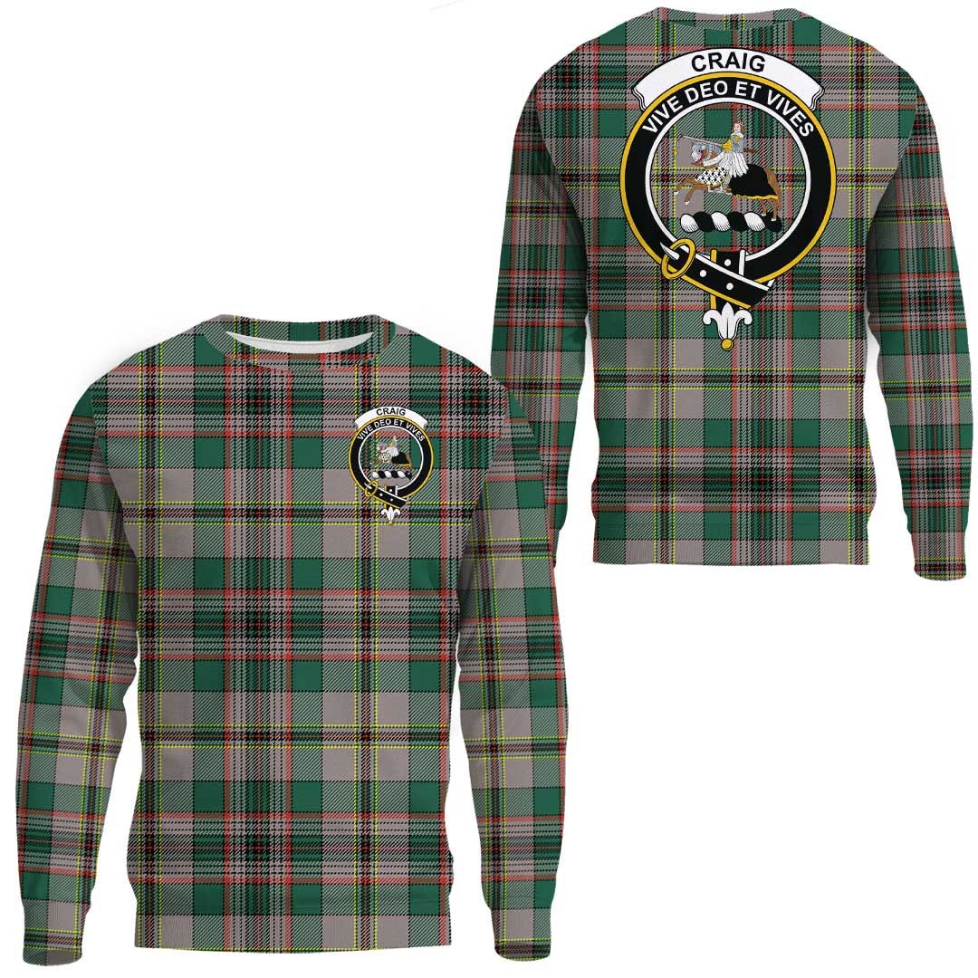 Craig Ancient Tartan Crest Sweatshirt