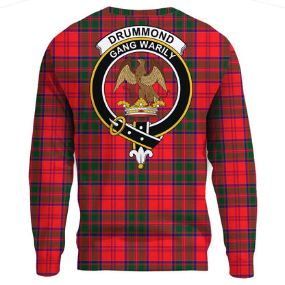 Drummond Modern Tartan Crest Sweatshirt