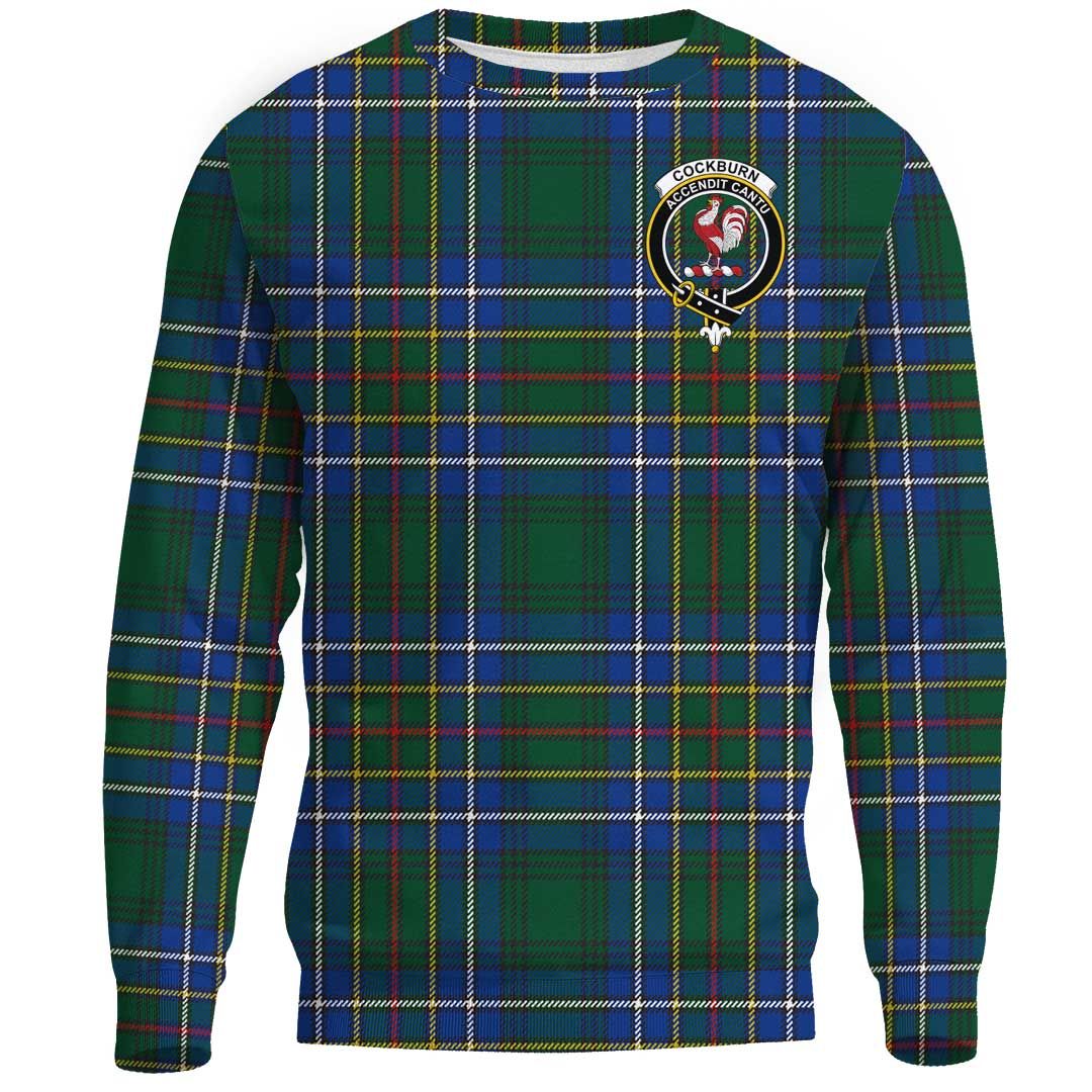 Cockburn Ancient Tartan Crest Sweatshirt