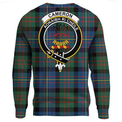 Cameron of Erracht Ancient Tartan Crest Sweatshirt