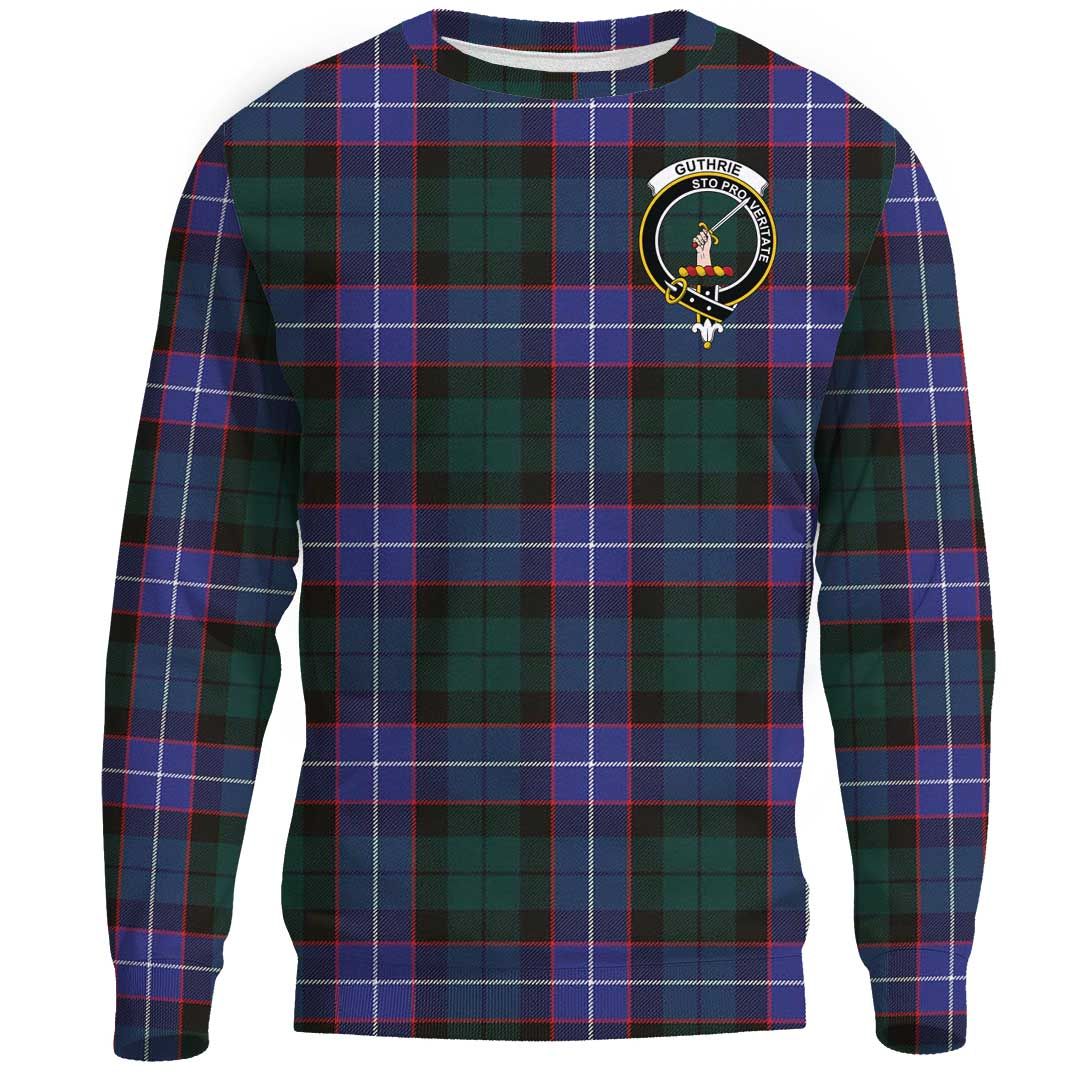 Guthrie Modern Tartan Crest Sweatshirt