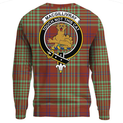 MacGillivray Hunting Ancient Tartan Crest Sweatshirt