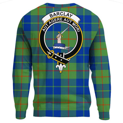 Barclay Hunting Ancient Tartan Crest Sweatshirt