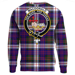 MacDonald Dress Modern Tartan Crest Sweatshirt