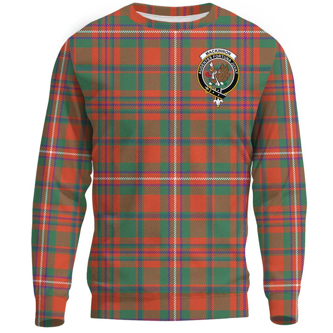 MacKinnon Ancient Tartan Crest Sweatshirt