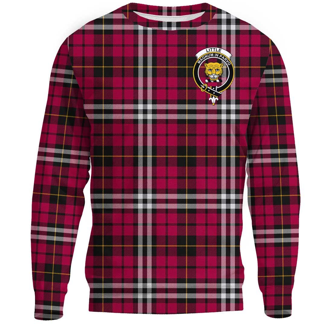 Little Tartan Crest Sweatshirt