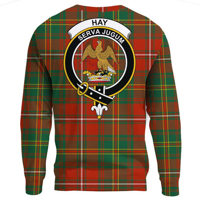 Hay Ancient Tartan Crest Sweatshirt