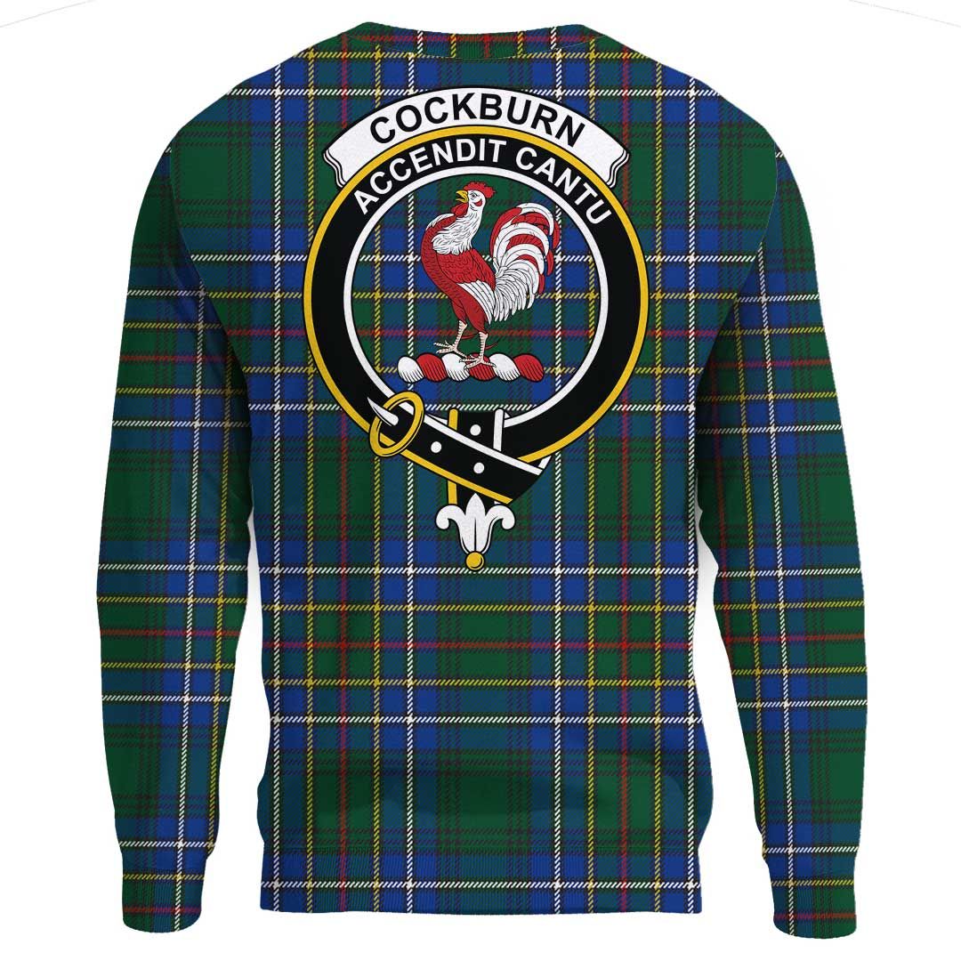 Cockburn Ancient Tartan Crest Sweatshirt