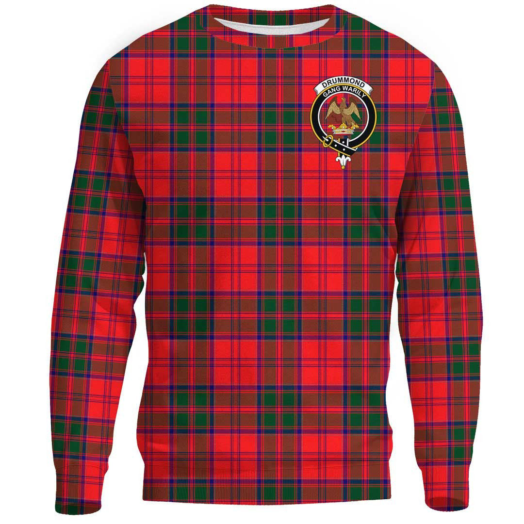 Drummond Modern Tartan Crest Sweatshirt