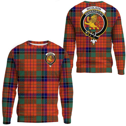 Nicolson Ancient Tartan Crest Sweatshirt