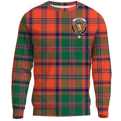 Stewart of Appin Ancient Tartan Crest Sweatshirt