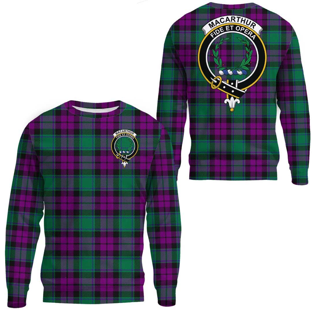 MacArthur ��������� Milton Tartan Crest Sweatshirt