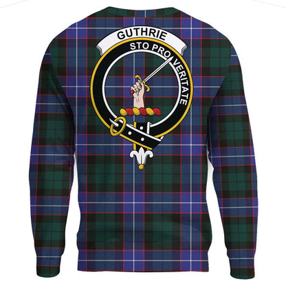 Guthrie Modern Tartan Crest Sweatshirt