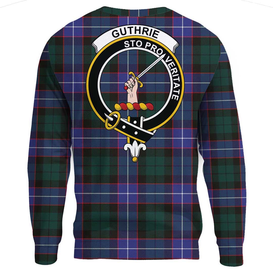 Guthrie Modern Tartan Crest Sweatshirt