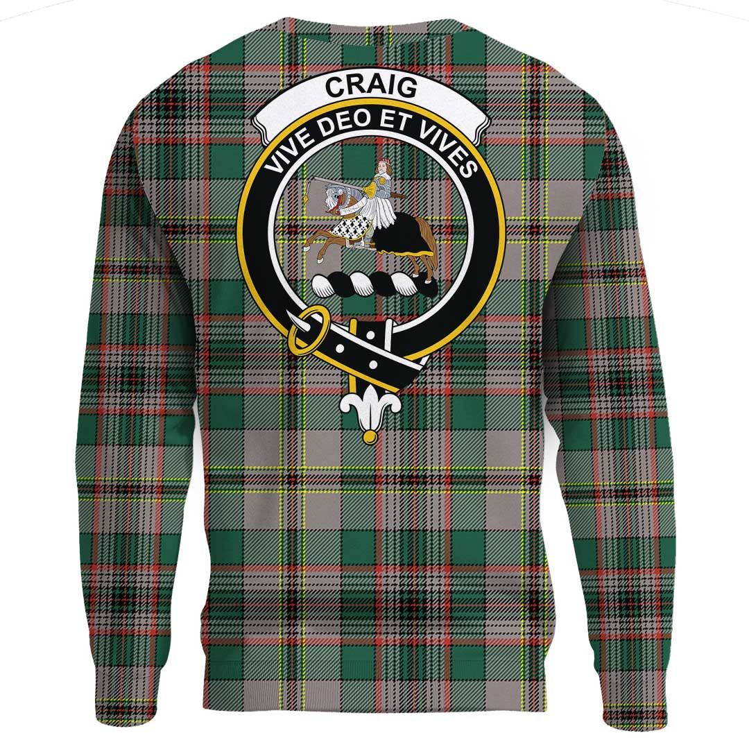 Craig Ancient Tartan Crest Sweatshirt