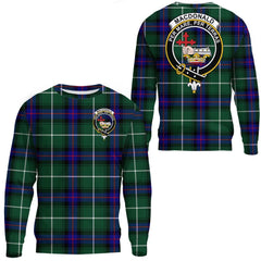 MacDonald of the Isles Hunting Modern Tartan Crest Sweatshirt
