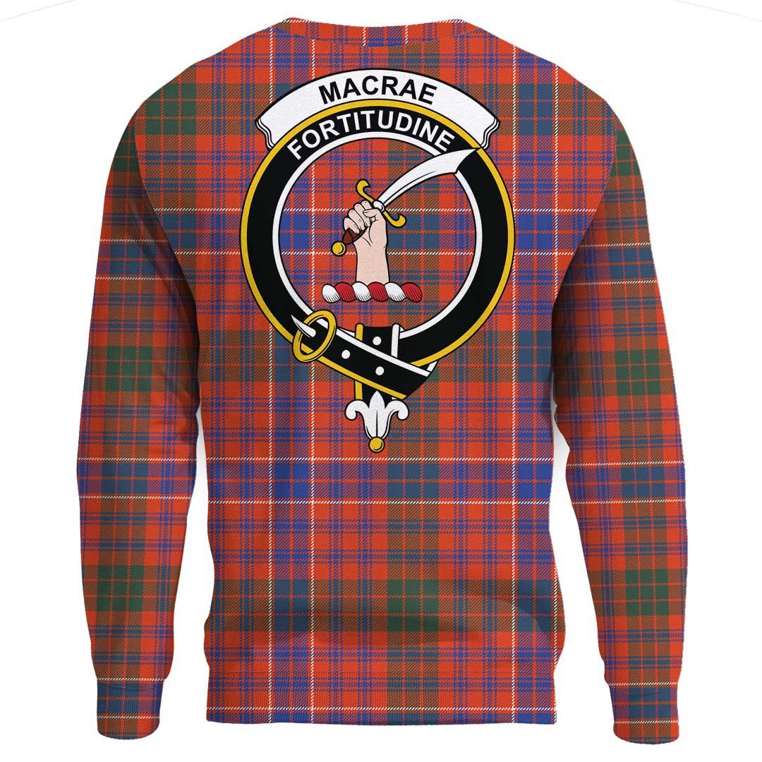 MacRae Ancient Tartan Crest Sweatshirt
