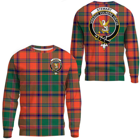 Stewart of Appin Ancient Tartan Crest Sweatshirt