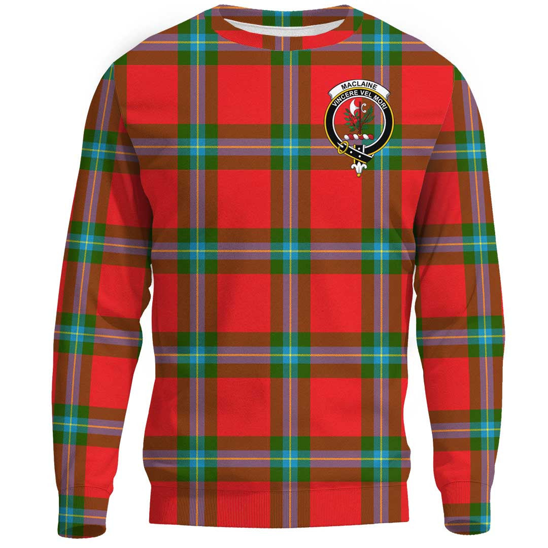 MacLaine of Loch Buie Hunting Ancient Tartan Crest Sweatshirt